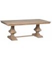 MESA COMEDOR BLANCO ROZADO 210 X 100 X 76 CM