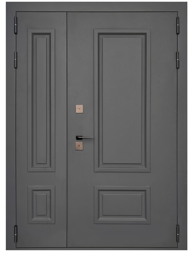 Входная группа Т-3 MAX двухстворчатая декорированная металлофиленками