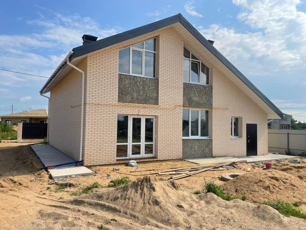 Индивидуальный жилой дом в деревне Беляницы