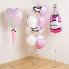 НАБОР ШАРОВ С ШАМПАНСКИМ