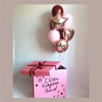 КОРОБКА 80Х60Х80 РОЗОВАЯ №2