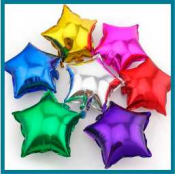 Звёзды однотонные