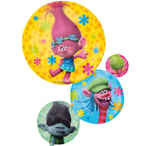 Тролли  4 в 1 Шар-каскад