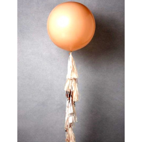 Шар гелиевый большой с кистями Тассел. Мимо Дутти, Москва. Доставка шариков круглосуточно