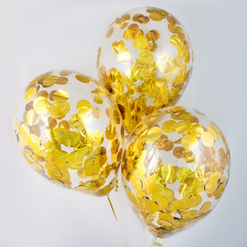 Шары с конфетти купить в Москве. МимоДутти