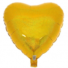 фольгированный шар сердце голографическое в магазине МимоДутти