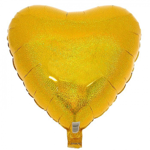 фольгированный шар сердце голографическое в магазине МимоДутти