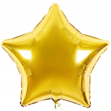 шар-звезда из фольги