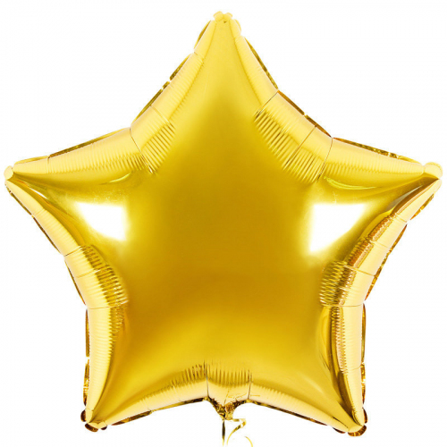 шар-звезда из фольги