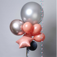 Шары с гелием от Мимо Дутти. Москва. Круглосуточная доставка!