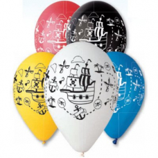 Шарики с гелием пиратские. Москва, Мимо Дутти