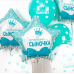 Купить шар на рождение сына, шар на выписку из роддома. Москва Мимо Дутти