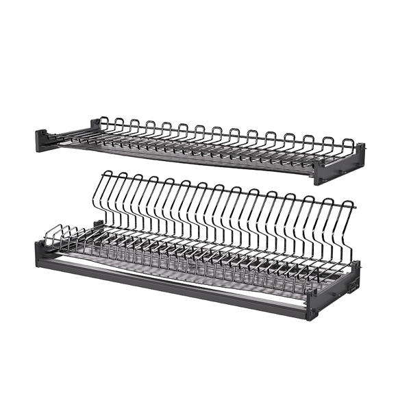 Посудосушитель 600 мм 564*276*209 мм, серый графит (комплект)