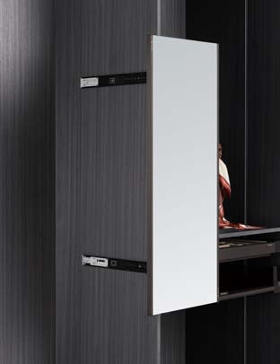 Выдвижное зеркало с доводчиком MOKA