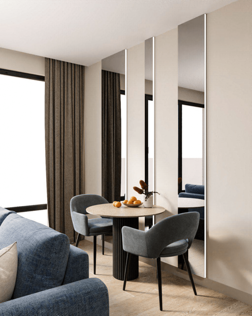 Удачные дизайнерские идеи интерьера малогабаритных квартир 33-37м²