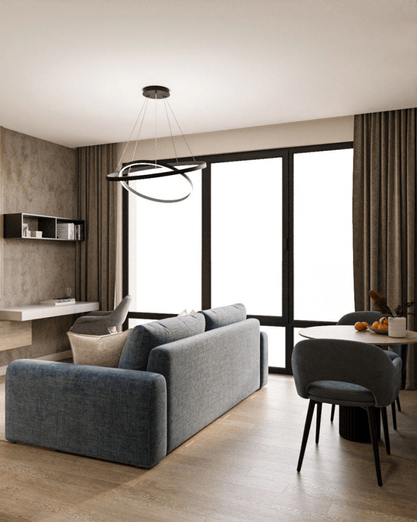 Удачные дизайнерские идеи интерьера малогабаритных квартир 33-37м²