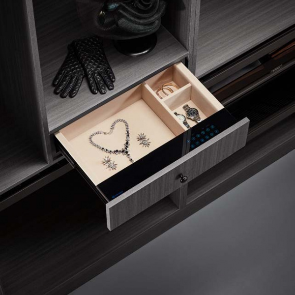 Сейф с тачскрином 564*400*150мм, Unihopper, в базу 600мм, Moka