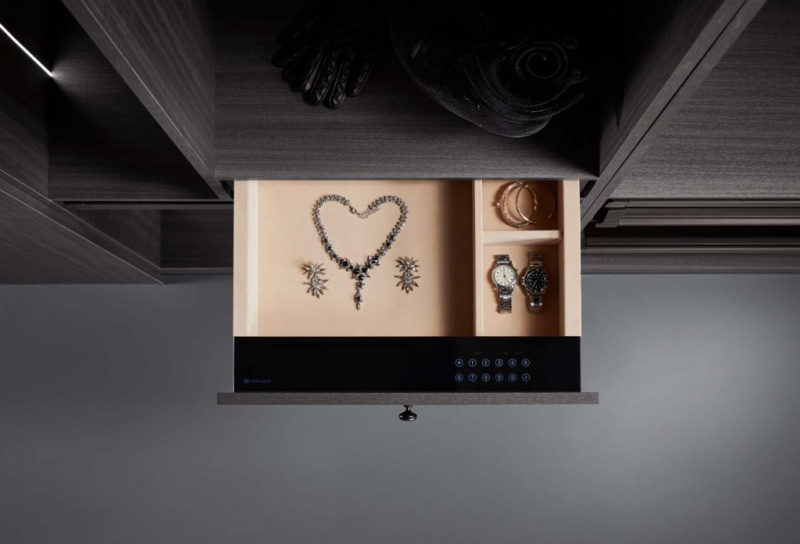 Сейф с тачскрином 564*400*150мм, Unihopper, в базу 600мм, Moka