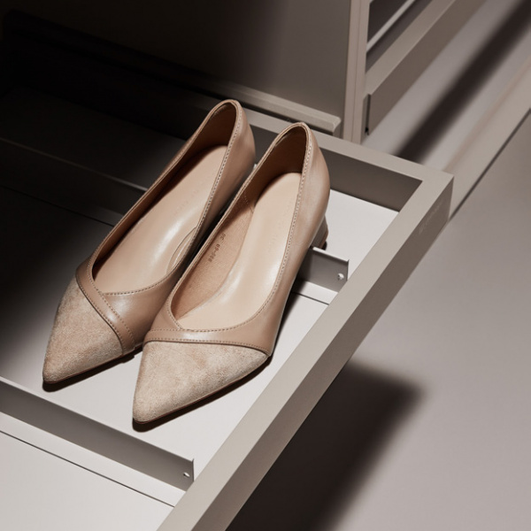 Выдвижная полка для обуви Unihopper 600 мм с доводчиком clip-on COKA