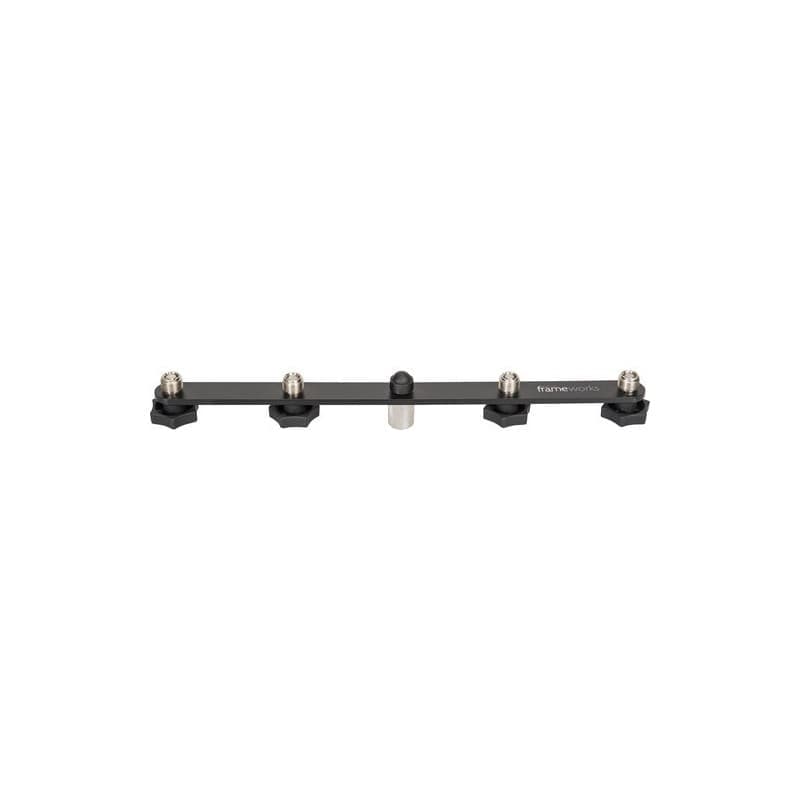 Gator GFWMIC1T04 Barra montaje 4 microfonos