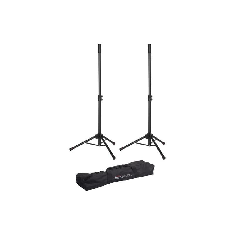 Gator GFWSPK0250SET Set Mini Atriles parlante con funda (par)