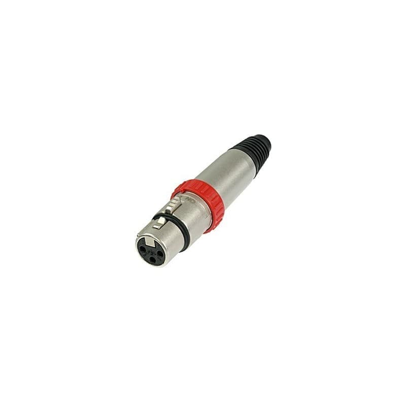 Neutrik NC3FXS XLR Hembra Volante con Switch