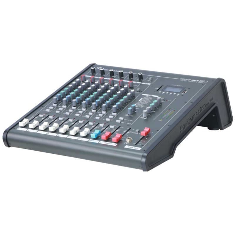 Studiomaster Sessionmix 822 mixer 8 canales con grabacion USB/SD