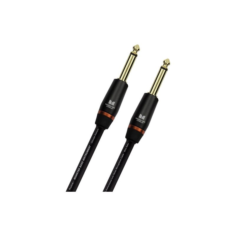 Monster Cable 600550 Bass Cable Instrumento recto 21ft/6.4 mts