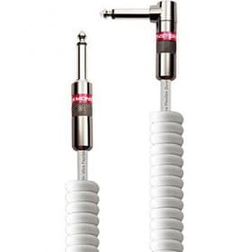Monster Cable 600498 Classic Cable Instrumento Espiral 3.6 mts Blanco