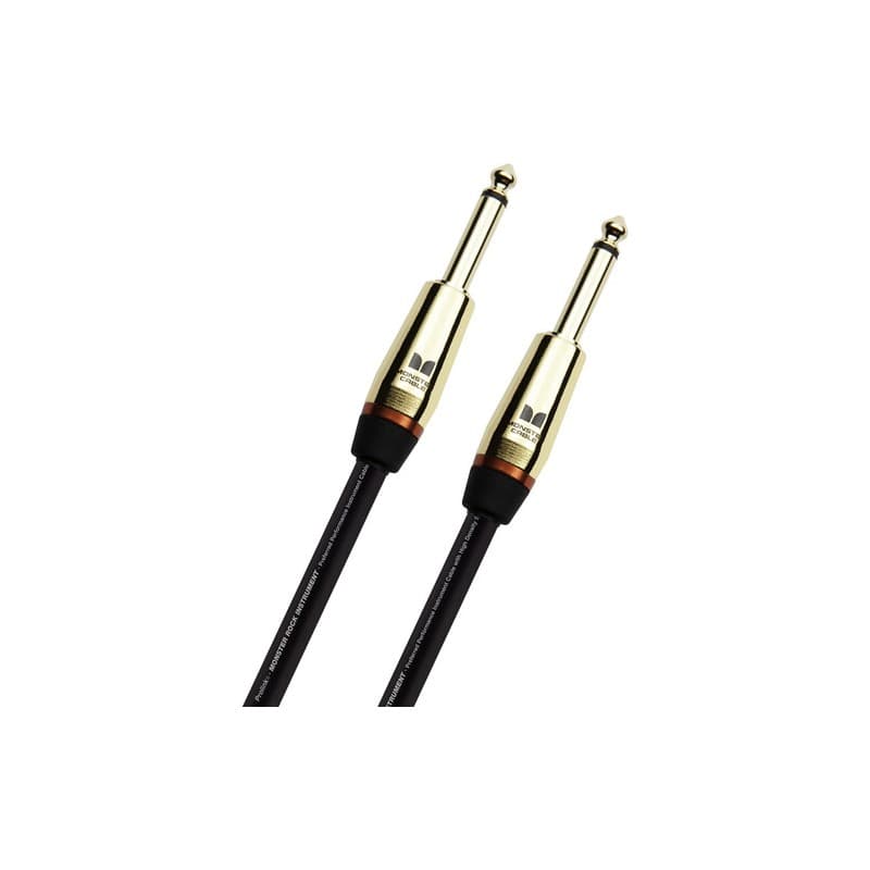 Monster Cable 600542 Rock Cable Instrumento recto 21 ft/ 6.5 mts