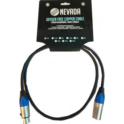 Nevada DMXMF1 Cable DMX iluminacion 1 mt