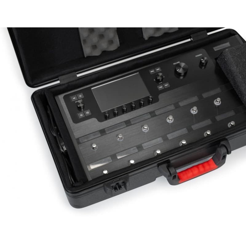 Line6 Helix Floor / Gator ハードケース付 Gator GHELIXFLOOR Case con ruedas para Line 6 Helix