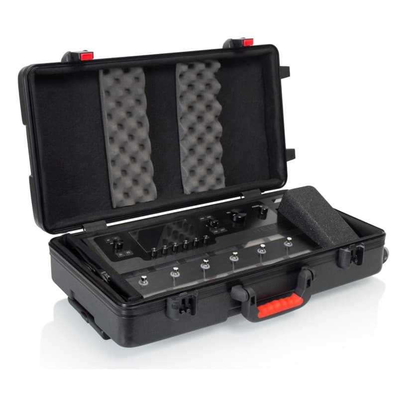 Gator GHELIXFLOOR case para pedalera Helix con ruedas