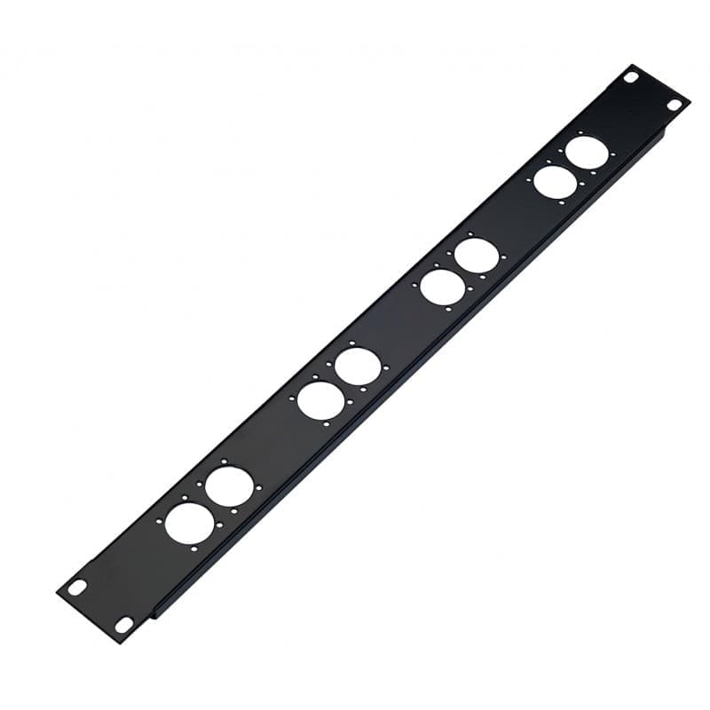 K&M 28308-000-55 Panel para 8 xlr