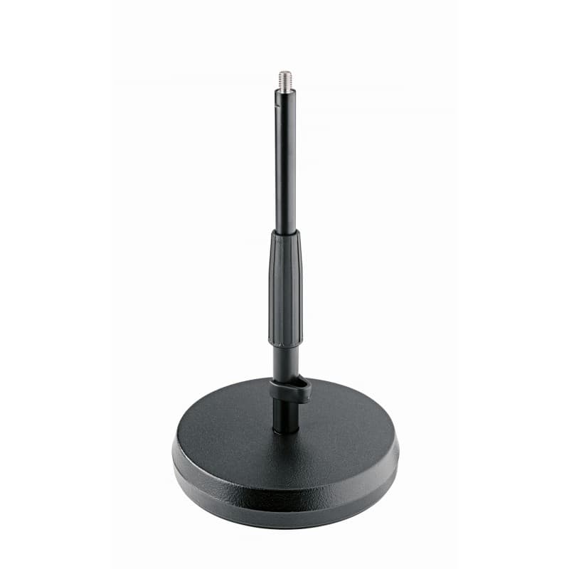 K&M 23325-500-55 Atril microfono sobremesa base redonda