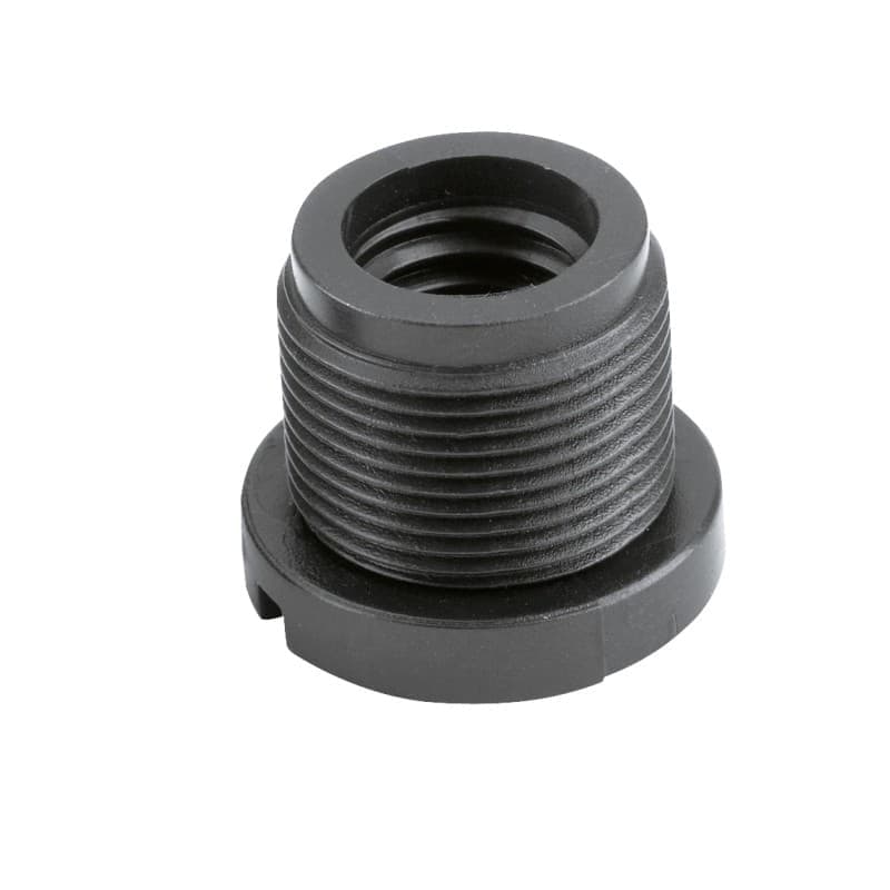 K&M 85045 Adaptador Plastico de 3/8 a 5/8 para soporte microfono