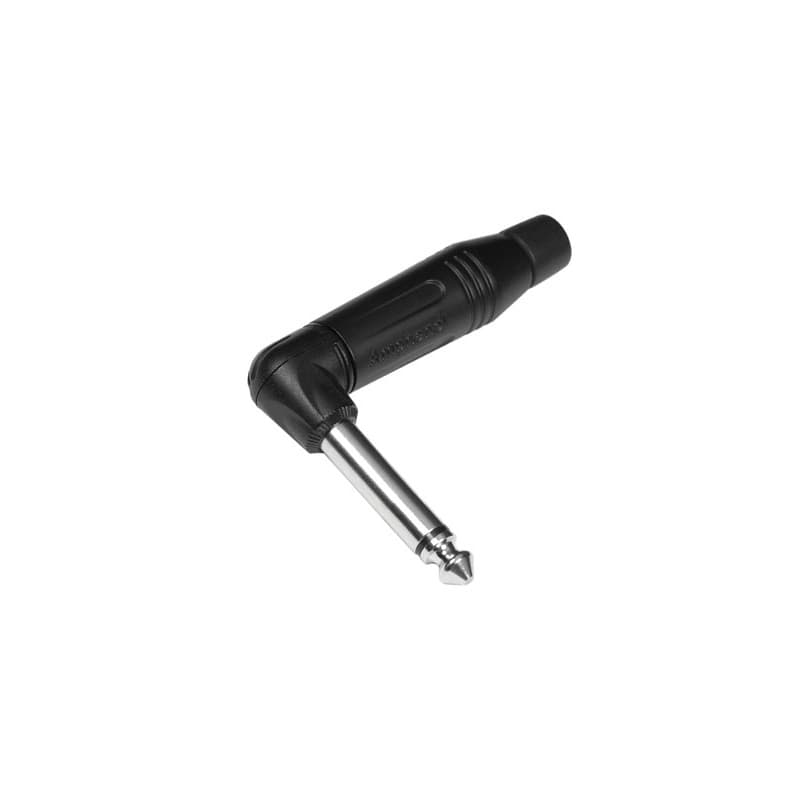 Amphenol ACPM-RB conector plug TS angulado negro