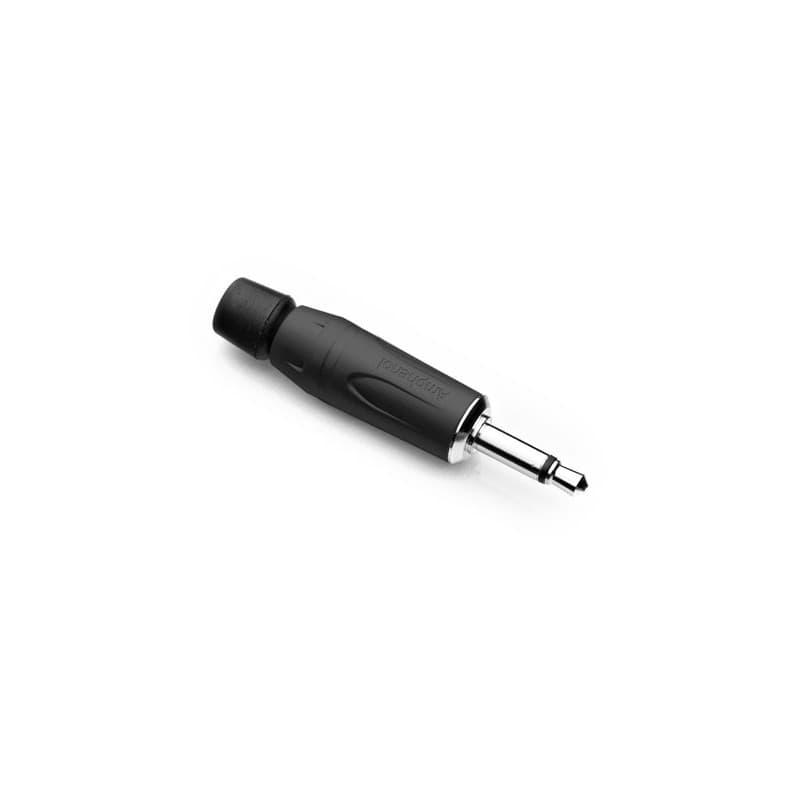 Amphenol KM2PB conector miniplug mono negro