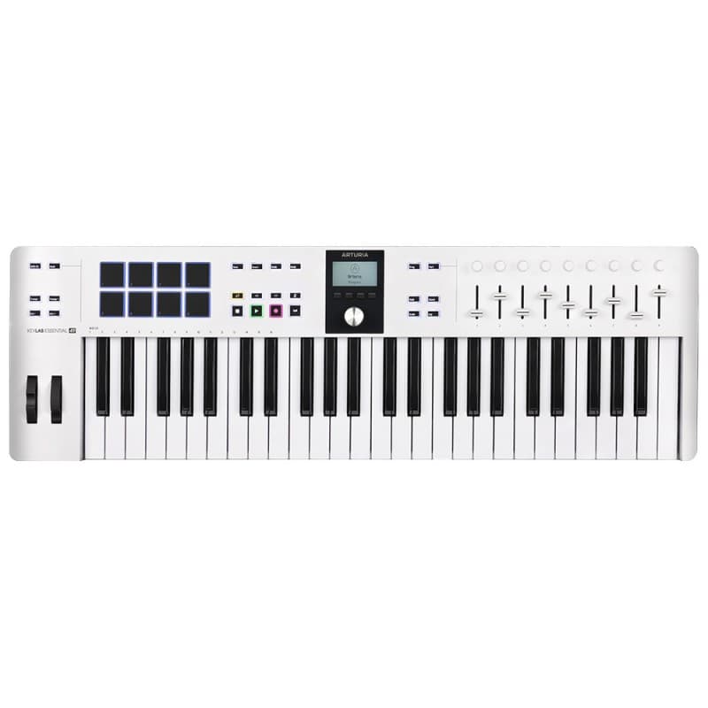 Arturia Keylab Essential 49 MKIII WH Controlador Midi Blanco
