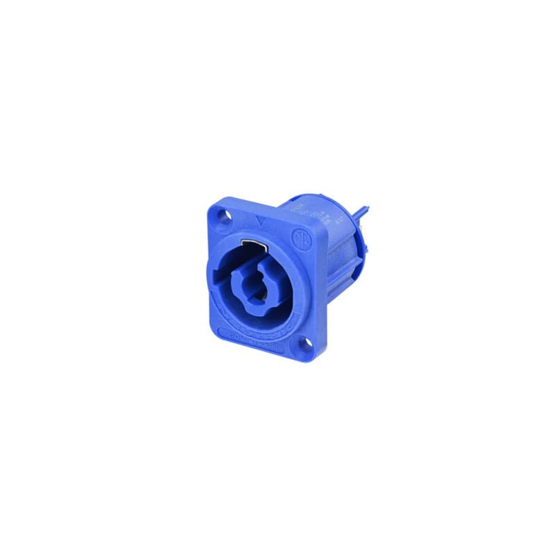 Neutrik NAC3MPXXA Powercon panel 250V 20A Azul