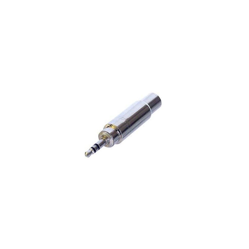 Rean NYS227 Adaptador plug 1/4 a mini plug stereo