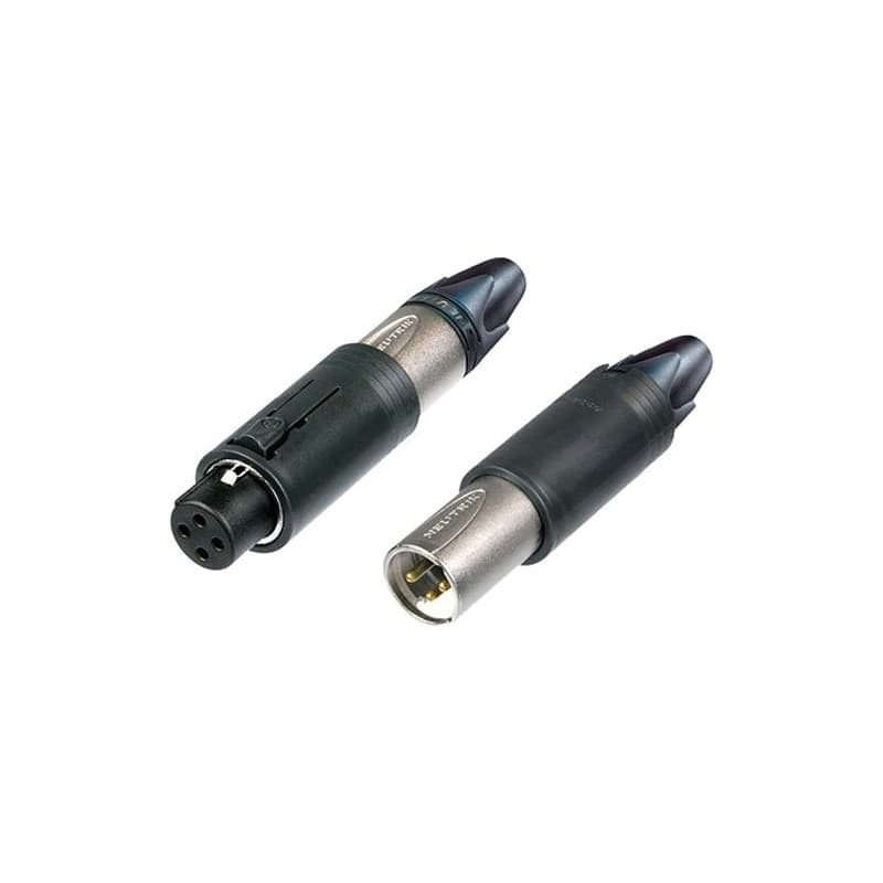 Neutrik NC3FM-C Conector convertcon hembra/macho cromado