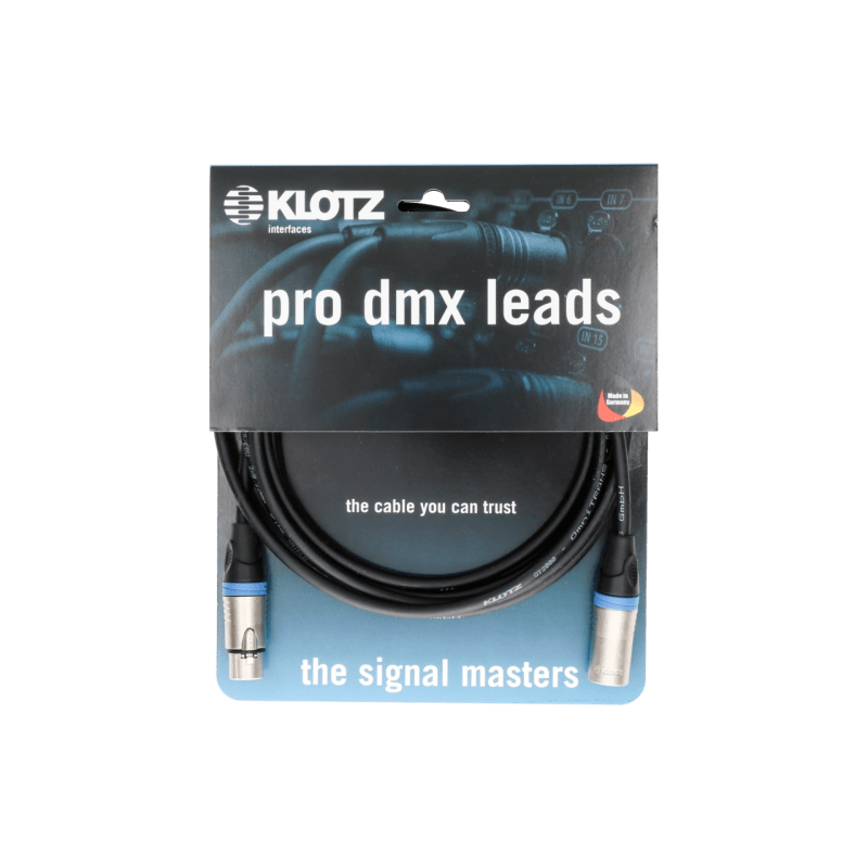 Klotz LX2-3X1K2-03.0 LX2 DMX Cable 3mts ultra flex