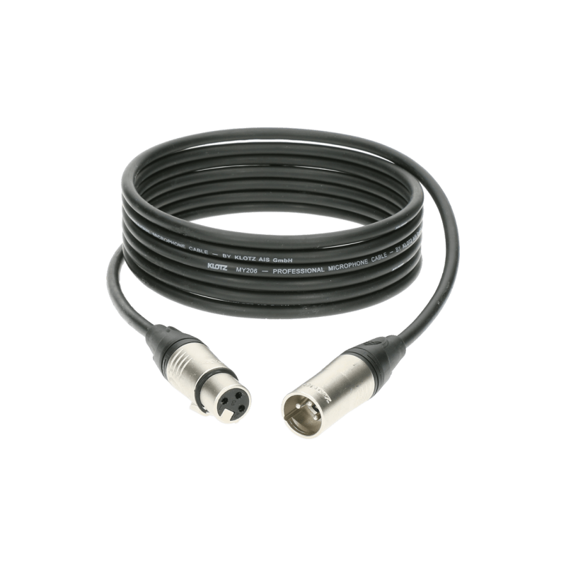 Klotz M1K1FM1000 Cable de microfono 10 mts negro