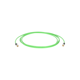 Klotz VH8H1N0010 Cable Video V08/37H 1 mt verde BNC/BNC