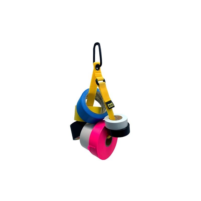 Rip-Tie TH-H16-1Pk-BK Sostenedor de cintas Negro