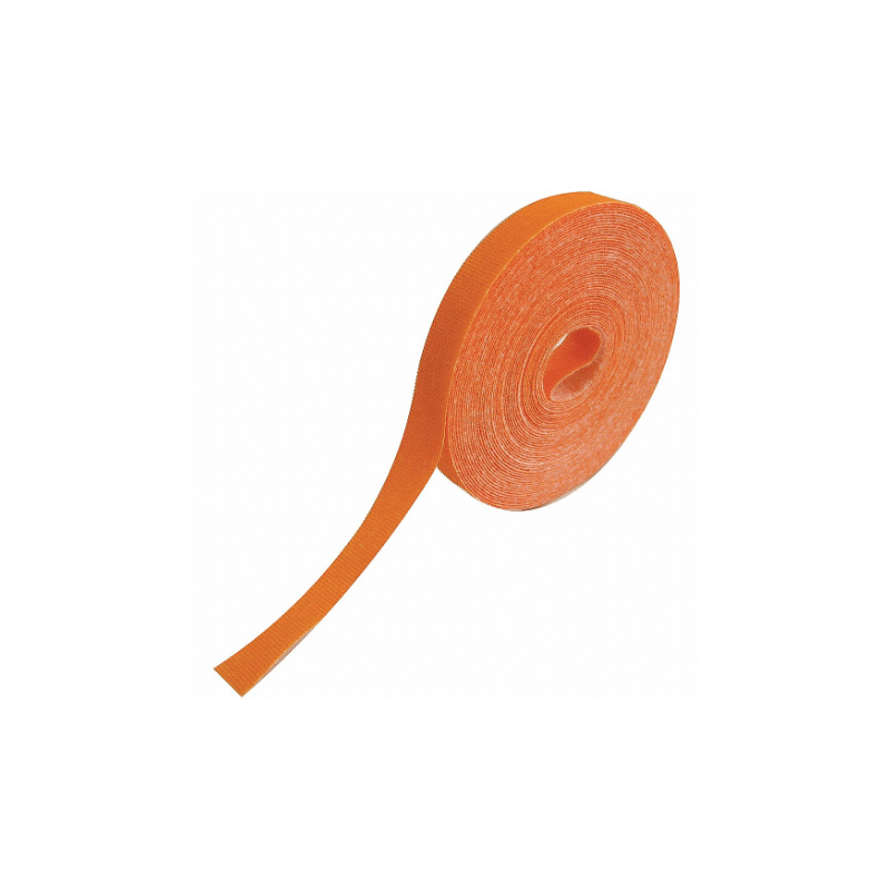 Rip-Tie G-10-075-O Ripwrap Amarra rollo Velcro Naranja