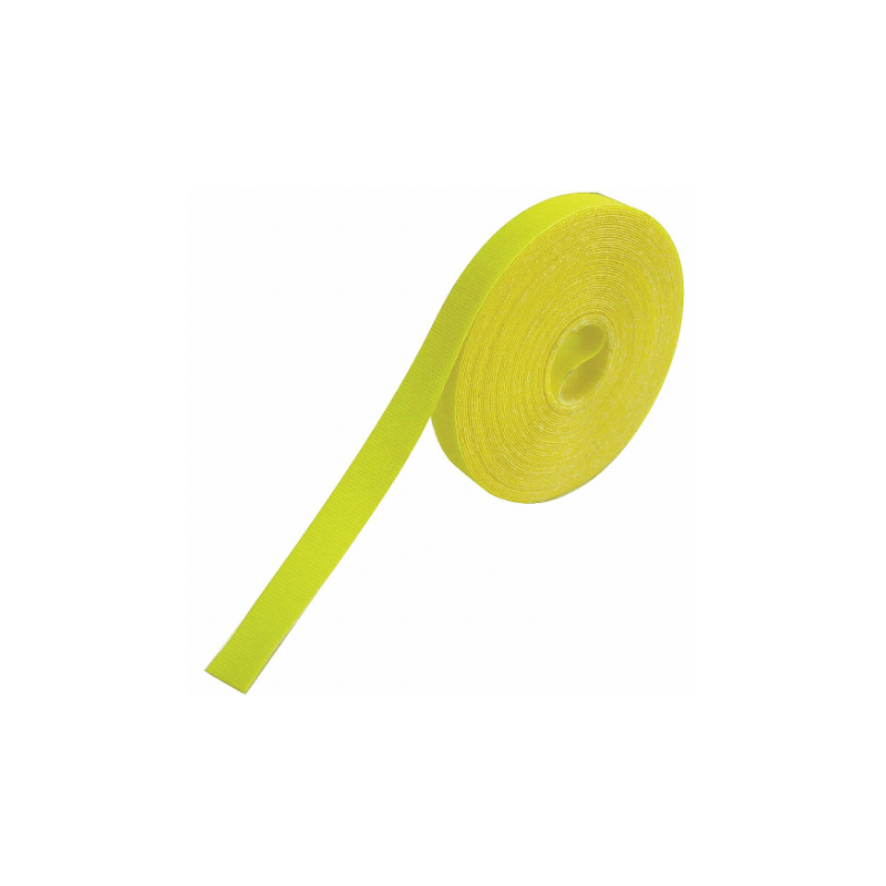 Rip-Tie G-10-075-Y Ripwrap Amarra rollo Velcro Amarillo
