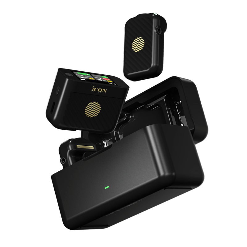Icon Pro Audio Airmic pro black inalambrico (TX+ RX) con docker