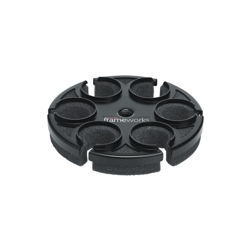 Gator Frameworks GFW-MIC-6TRAY soporte para 6 microfonos